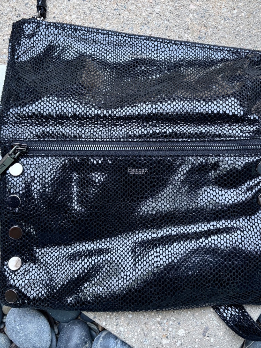 Hammitt Dillon Crocodile Embossed Crossbody (size Medium) - Excellent Condition - Picture 10 of 14